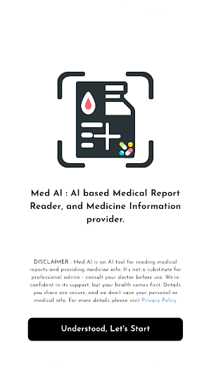 Medical Report & Medicine Info Screenshot 0