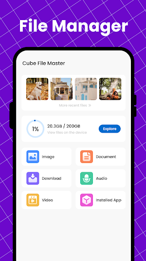 Cube File Manager Screenshot 0