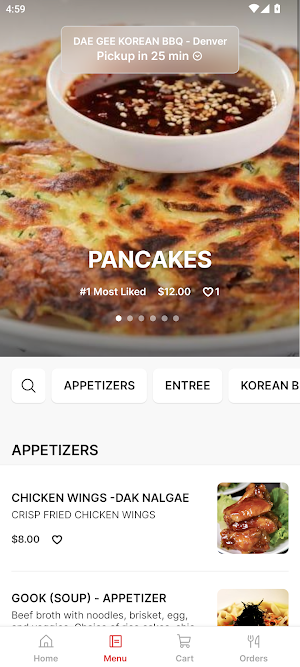 Dae Gee Korean BBQ To Go Screenshot 1