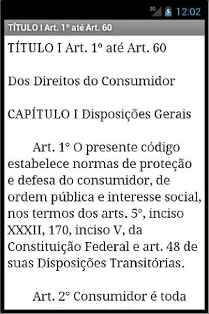 Código de Defesa do Consumidor Screenshot 0