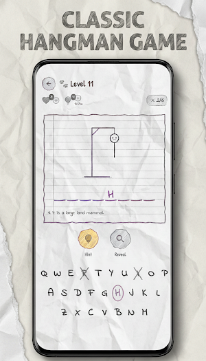 Hangman with Hints Screenshot 1