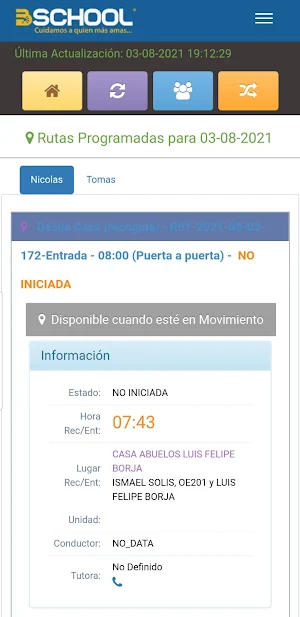 BSCHOOL - Pasajero Screenshot 2
