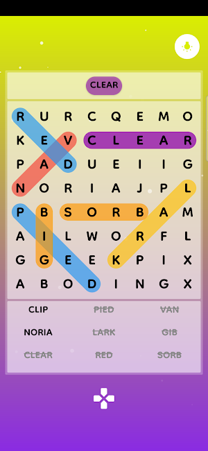 Zen Word Search Puzzle Game Screenshot 2