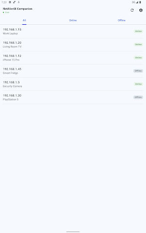 NetAlertX Companion Screenshot 2