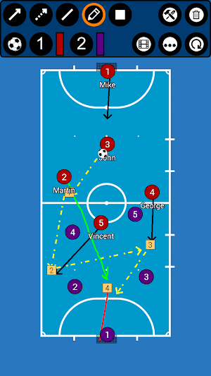 Futsal Tactic Board Screenshot 0