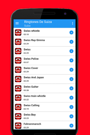 Swiss Ringtones and Sounds Screenshot 2
