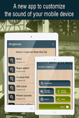 cuckoo ringtones for phone, cuckoo clock sound Screenshot 0