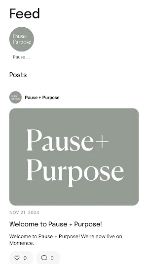 Pause & Purpose Screenshot 3
