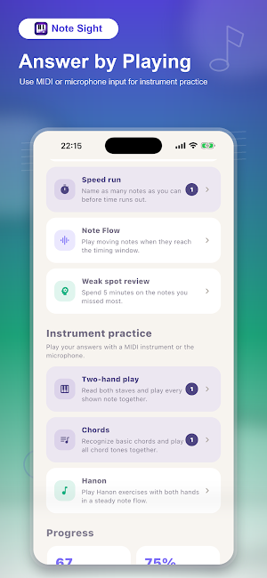 Note Sight — Note Trainer Screenshot 3