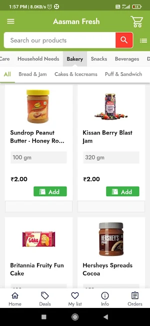 Aasman Fresh Super Market Screenshot 2