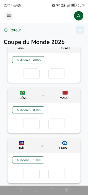 Assia World Cup 2026 Screenshot 3