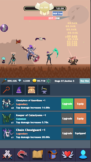 Idle Mage : Tap Clicker Game Screenshot 2