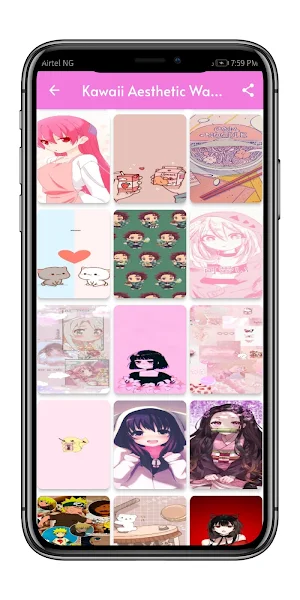 Kawaii Aesthetic Wallpaper Screenshot 2