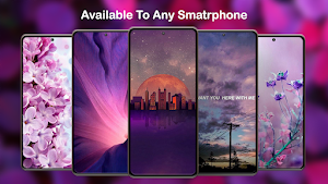 Purple Aesthetic Wallpaper Screenshot 1