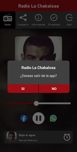 Radio La Chakalosa Screenshot 2