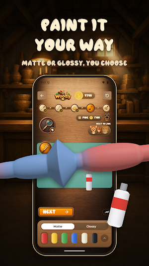 Woodly: Wood Carving 3D Screenshot 1