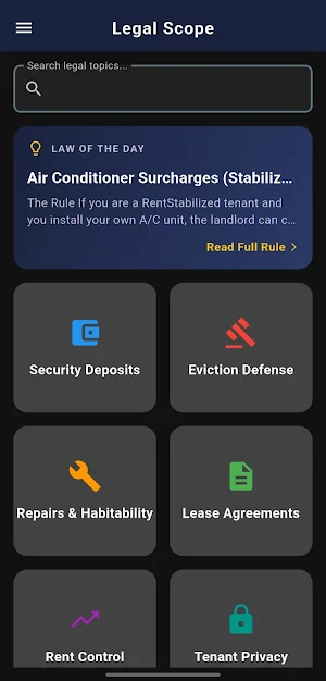 Legal Scope Screenshot 1