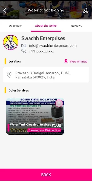 Book My Service Screenshot 1