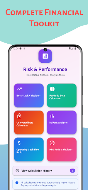 Risk & Performance Calc Screenshot 0