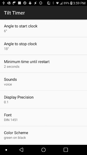 Balance Timer for Wobble Boards Screenshot 2