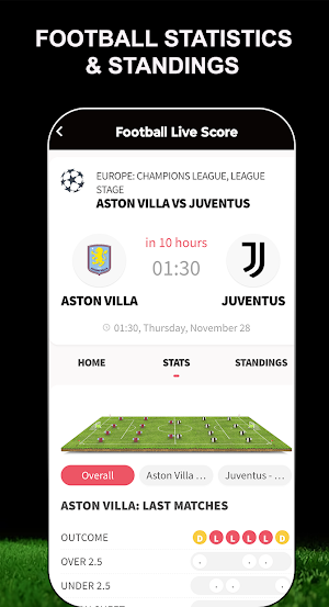 Football Live TV HD Streaming Screenshot 2