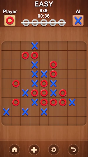 Tic tac toe - 2 player xo game Screenshot 1