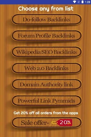 SEO Linkbuilding Screenshot 2