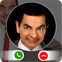 Funny man fake video call