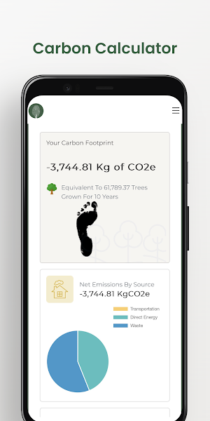 Enova MyCarbon Footprint Screenshot 2