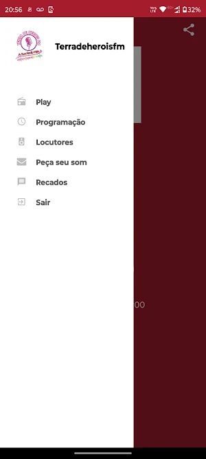 Rádio Terra de Heróis FM Screenshot 1