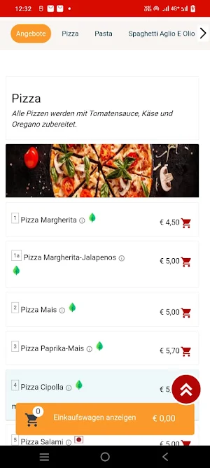 Mezzaluna Italia Lünen Screenshot 2