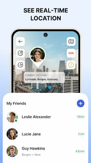 GPS Tracker & Share Locator Screenshot 2