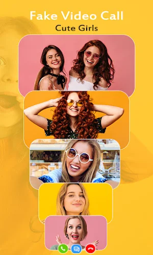 Girls fake video call Screenshot 1