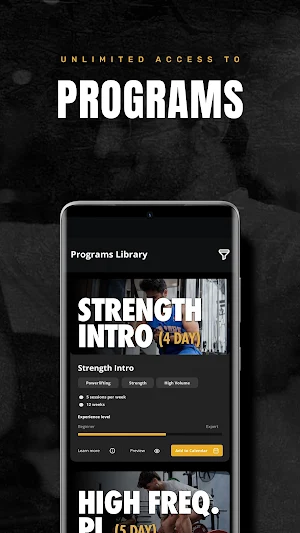 Strength Culture Training App Screenshot 1