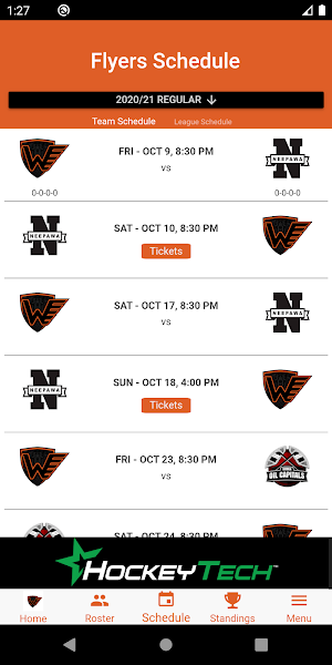 Winkler Flyers Official App Screenshot 3
