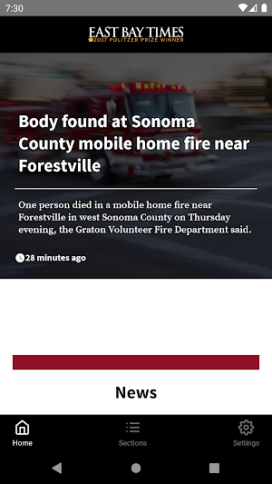 East Bay Times Screenshot 0