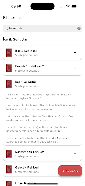 Risale-i Nur Okuma Külliyatı Screenshot 0