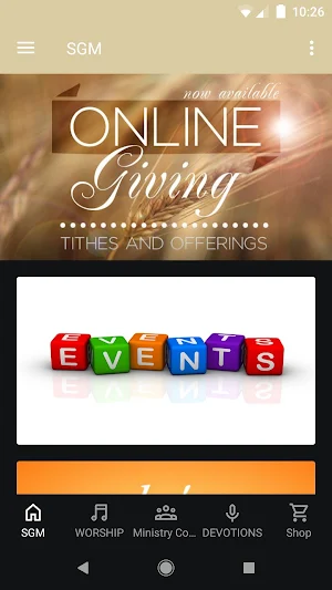 Saving Grace Ministries App Screenshot 0