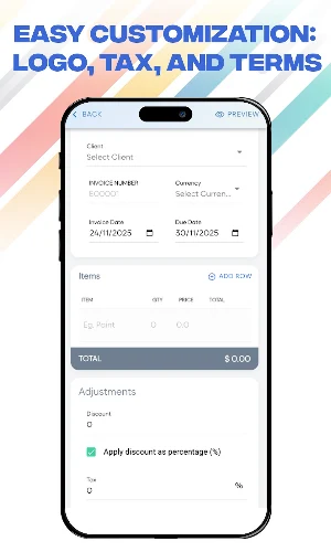 Invoice Maker: Invoice Send Screenshot 2