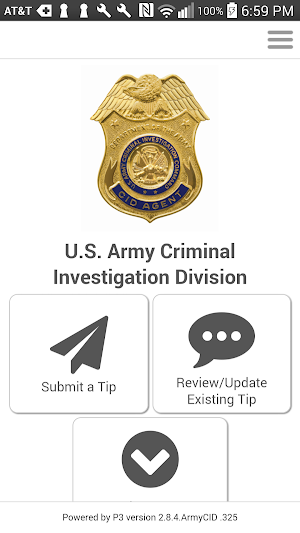 Army CID Tips Screenshot 0