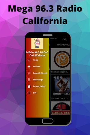 Mega 96.3 Radio California Screenshot 1