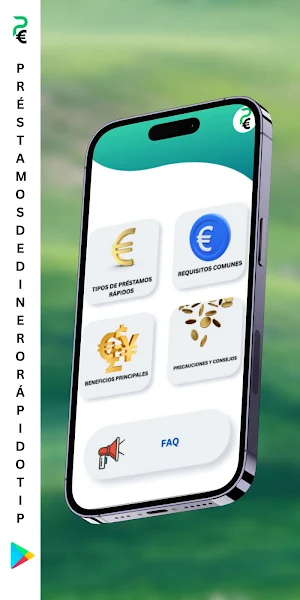 Préstamos De Dinero Rápido Tip Screenshot 1