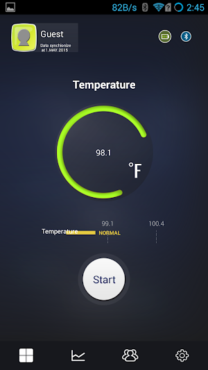 HealthMonitor-Linktop Screenshot 1