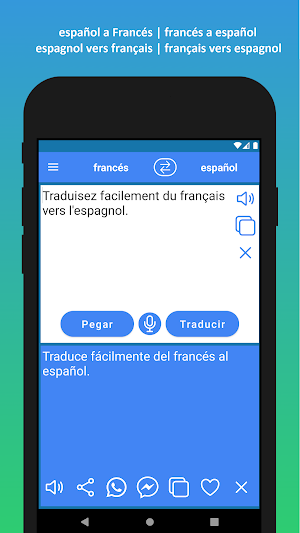 Spanish French Translator Screenshot 2