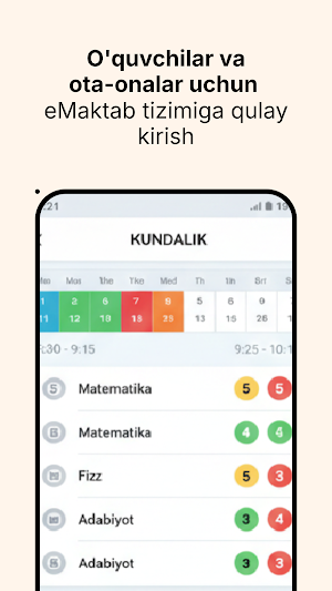 MENING MAKTABIM — Kundalik Screenshot 1