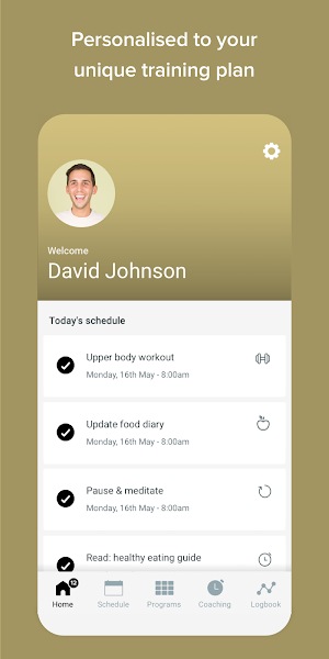 DG Physique Online Coach Screenshot 1