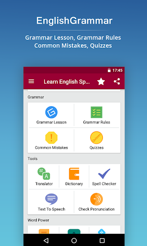 Learn English Speaking, Conversation, Vocabulary Screenshot 1