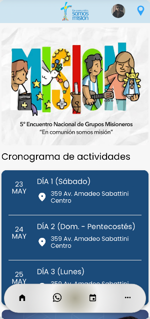 En comunión, somos misión Screenshot 0