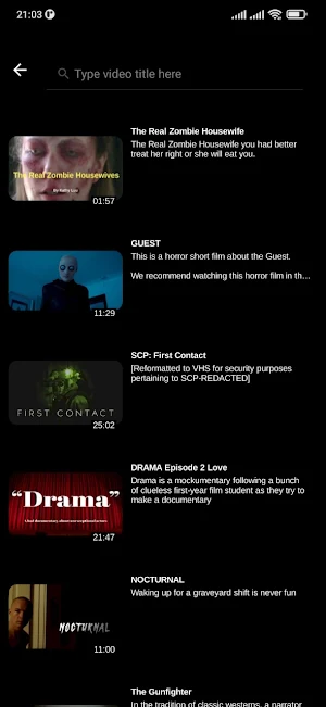 Short Box TV Screenshot 2