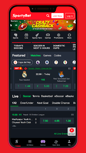 Sportybet Screenshot 0